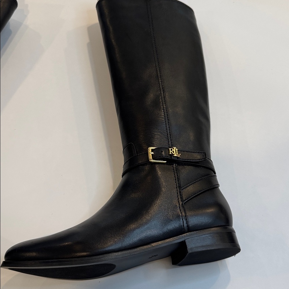 Brooke II Burnished Leather Tall Boots - Picture 6 of 6